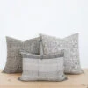 Linen Hand Block-Printed Pillow Cover Set No. 01213 -Household Daily Necessities IMG 4578