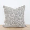 Linen Hand Block-Printed Pillow Cover No. 01210 -Household Daily Necessities IMG 4579