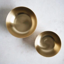 Artisan Brass Bowl Set -Household Daily Necessities artisan brass bowl set1