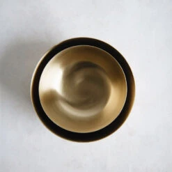 Artisan Brass Bowl Set -Household Daily Necessities artisan brass bowl set2