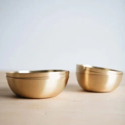 Artisan Brass Bowl Set -Household Daily Necessities artisan brass bowl set4