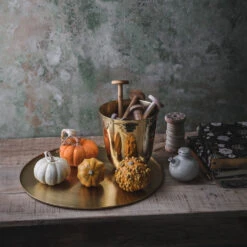 Artisan Brass Tray -Household Daily Necessities artisan brass tray1