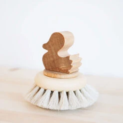 Round Bath Brush - Duckie -Household Daily Necessities bath brush duck1