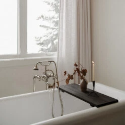 Ceramic Bud Vase - Dark -Household Daily Necessities bath caddy 84490503 b722 460f 9272 426418f2544f