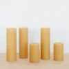 Beeswax Pillar Candle - Slim -Household Daily Necessities beeswax pillar candles slim