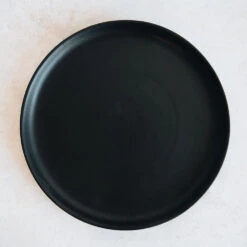 Black Ceramic Dinner Plate -Household Daily Necessities black ceramic plate6