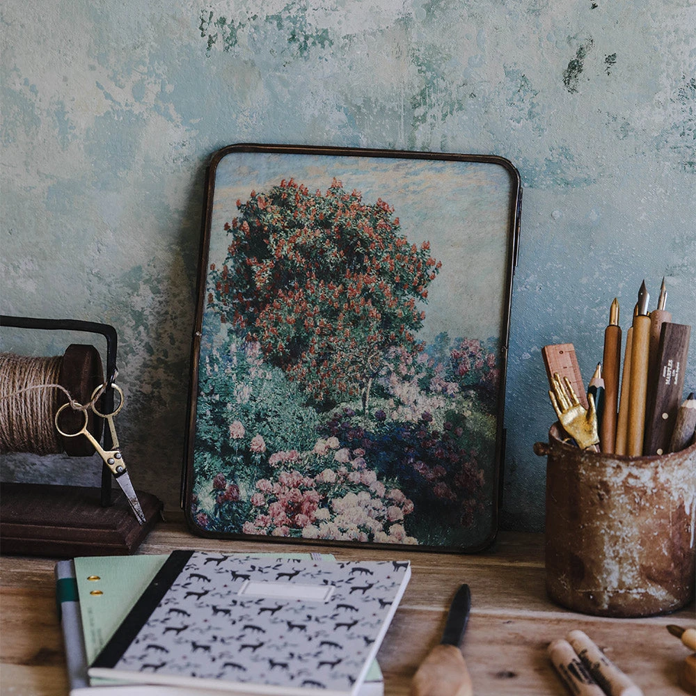 Brass & Glass Frame - Round Corners 4 Brass & Glass Frame - Round Corners - Image 2