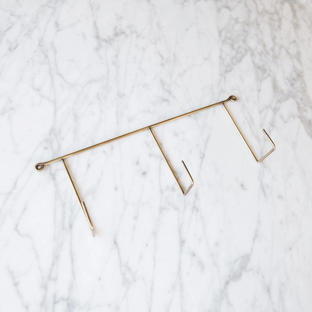 Brass Triple Hook 4 Brass Triple Hook - Image 2