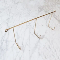 Brass Triple Hook 7 Brass Triple Hook -Household Daily Necessities brass hanging 3 hook2