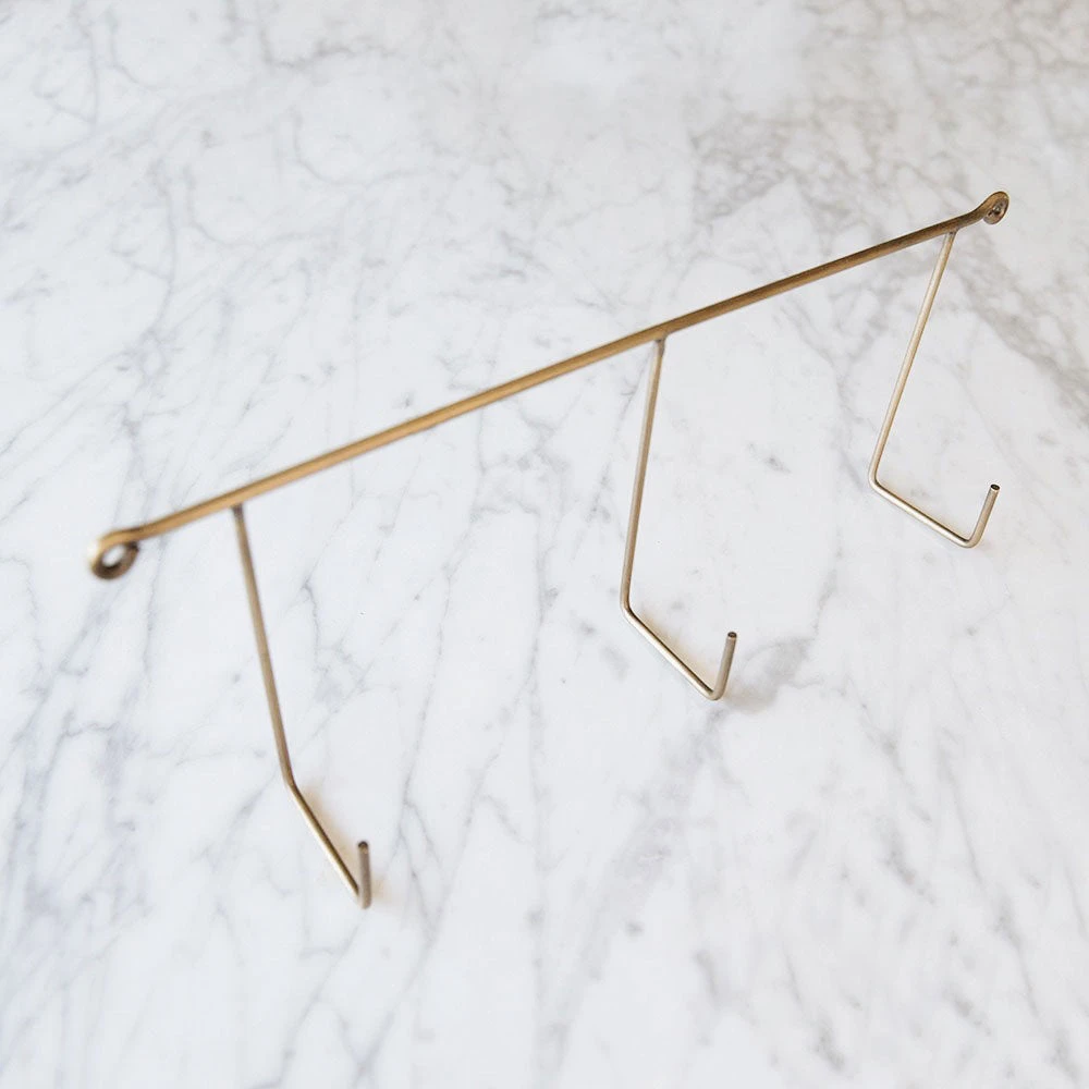 Brass Triple Hook 5 Brass Triple Hook - Image 3