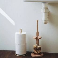 Brass Paper Towel & Toilet Paper Holder -Household Daily Necessities brass paper towel holder