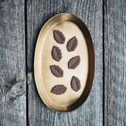 Oval Brass Tray - Small -Household Daily Necessities brass tray small1