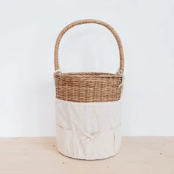 Busby Rattan Basket -Household Daily Necessities busby rattan basket