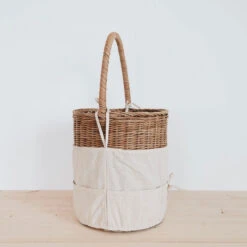 Busby Rattan Basket -Household Daily Necessities busby rattan basket2