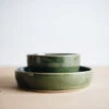 Ceramic Artisan Dinnerware - Fern -Household Daily Necessities ceramic artisan bowl fern