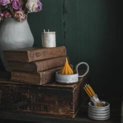 Ceramic Tealight Holder With Handle