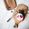 Wild Olive Wood Cheese Cutting Board -Household Daily Necessities cheese board and knife