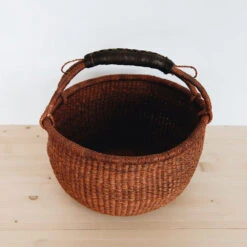 Cinnamon Bolga Basket -Household Daily Necessities cinnamon bolga basket1