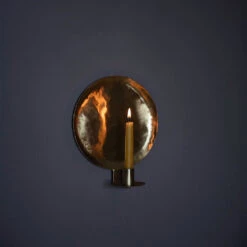 Circle Brass Wall Sconce -Household Daily Necessities circle brass candle wall sconce3 ede6c44a 0bee 4a95 b601 564eb5b9feb5