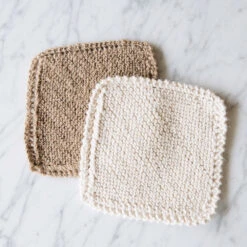 Organic Cotton And Jute Scrubber Set -Household Daily Necessities cotton and jute scrubber