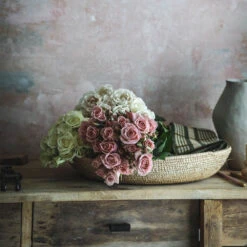 Date Palm Table Basket