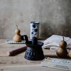 Fluted Candle Holder -Household Daily Necessities fluted candle holder