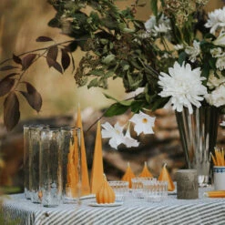 Beeswax Peak Candle Set -Household Daily Necessities fluted sweetgrass 8 792396b7 3f04 4f7f bca2 16dfa2513303