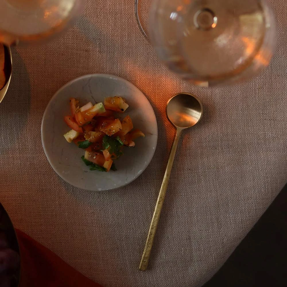 Forged Brass Dessert Set 7 Forged Brass Dessert Set - Image 5