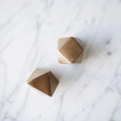 Geometric Brass Paperweight 8 Geometric Brass Paperweight -Household Daily Necessities geometric paperweights1