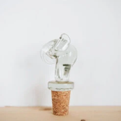 Handblown Recycled Glass Bottle Stopper -Household Daily Necessities glass bottle stopper1