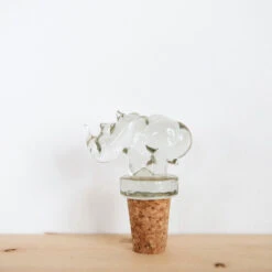 Handblown Recycled Glass Bottle Stopper -Household Daily Necessities glass bottle stopper3