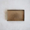 Rectangle Tray 2 Rectangle Tray -Household Daily Necessities hammered tray