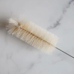 Essential Everyday Wooden Glass & Bottle Brush