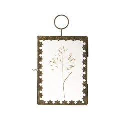 Brass & Glass Hanging Frame 21 Brass & Glass Hanging Frame -Household Daily Necessities hanging brass and glass frame3