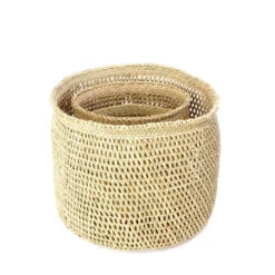 Woven African Iringa Storage Basket - Open Weave -Household Daily Necessities iringa baskets open weave