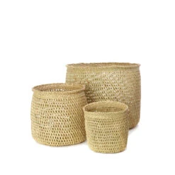 Woven African Iringa Storage Basket - Open Weave -Household Daily Necessities iringa baskets open weave1