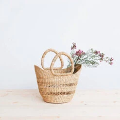 Woven Lace Shopper - Small