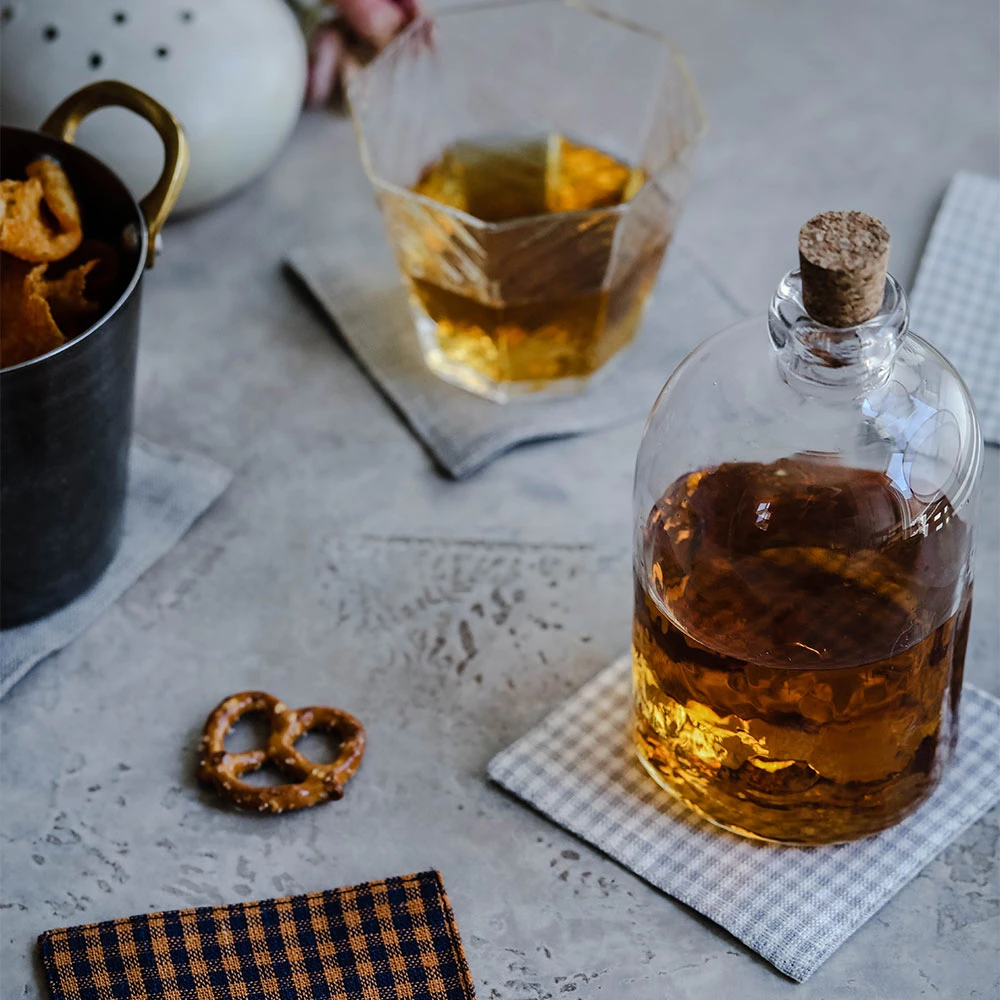 Linen Coaster Set 4 Linen Coaster Set - Image 2