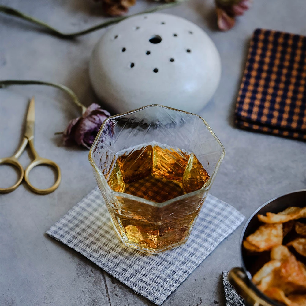 Linen Coaster Set 6 Linen Coaster Set - Image 4