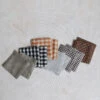 Linen Coaster Set -Household Daily Necessities linen coaster set6 86739ea7 5623 4275 8f83 d40113152709