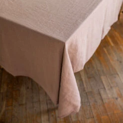 Stevie Linen Tablecloth -Household Daily Necessities linen tablecloth dusty