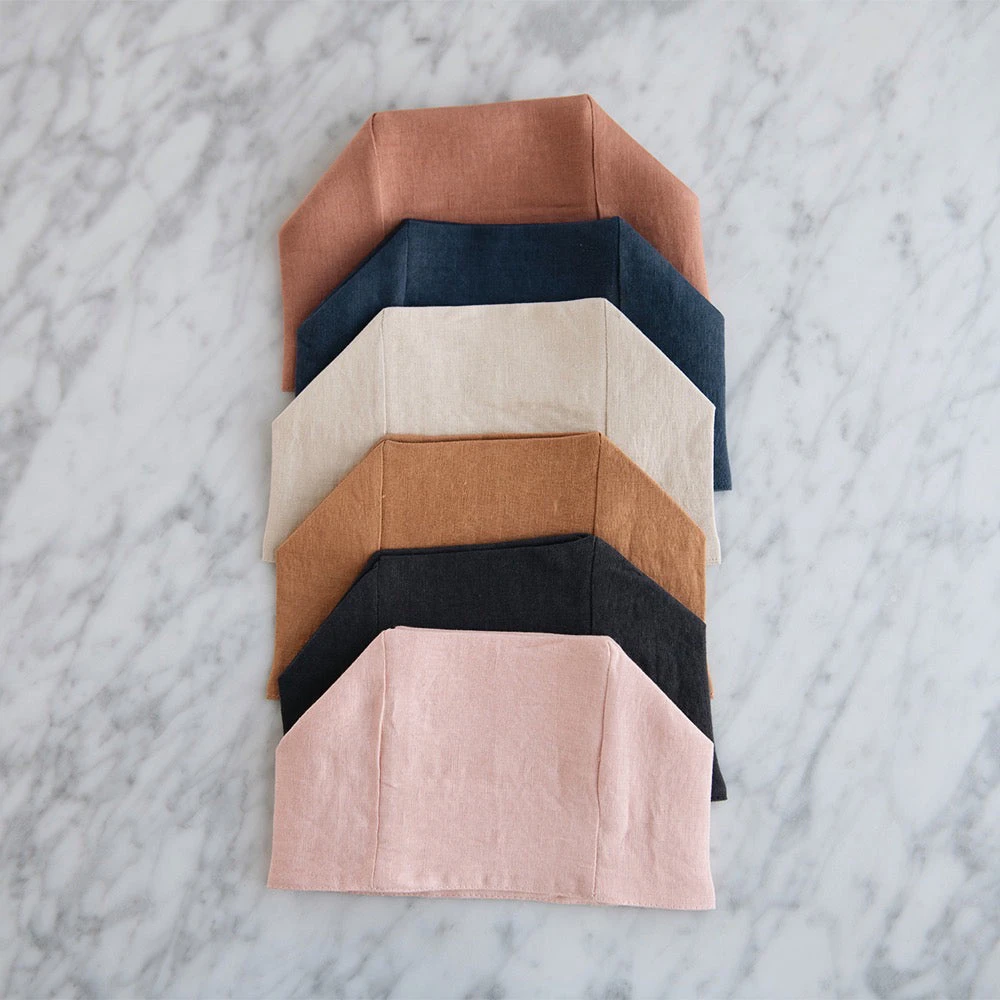 Linen Tissue Box Cover 3 Linen Tissue Box Cover