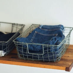 Malleable Iron Wire Storage Basket -Household Daily Necessities malleable wire baskets
