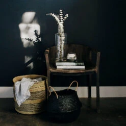 Coal Collapsible Belly Basket -Household Daily Necessities moody baskets 1001c684 40c1 44c8 bd4f 22505451c251