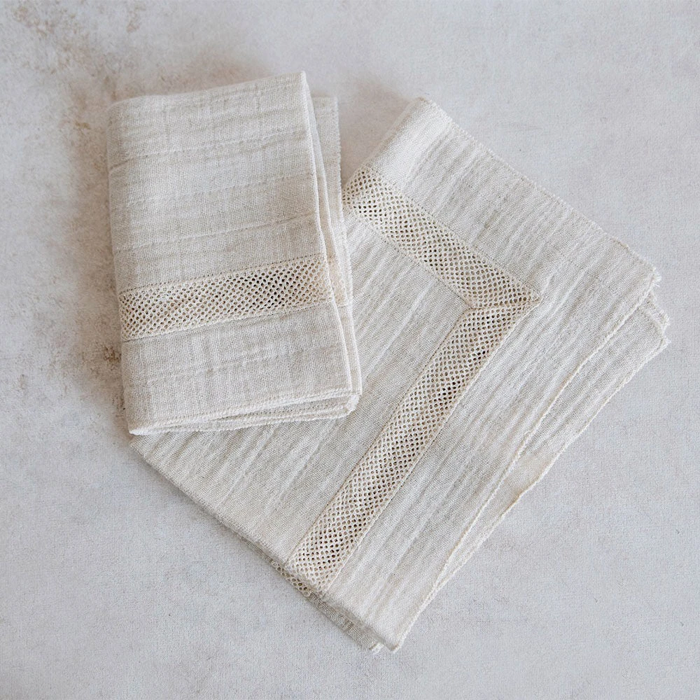 Net Lace Placemat Set 4 Net Lace Placemat Set - Image 2