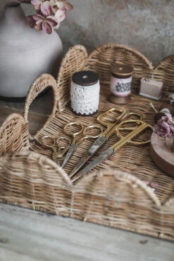 Gold Handle Office Scissors 11 Gold Handle Office Scissors -Household Daily Necessities office scissors3