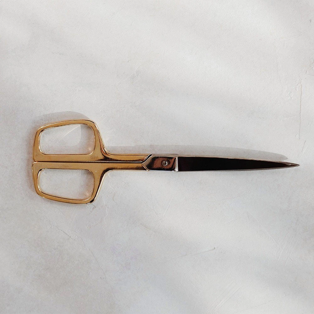 Gold Handle Office Scissors 3 Gold Handle Office Scissors