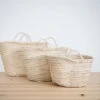 Moroccan Palm Leaf Basket -Household Daily Necessities palm leaf market basket2
