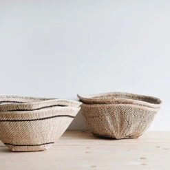 Palm Leaf Table Basket