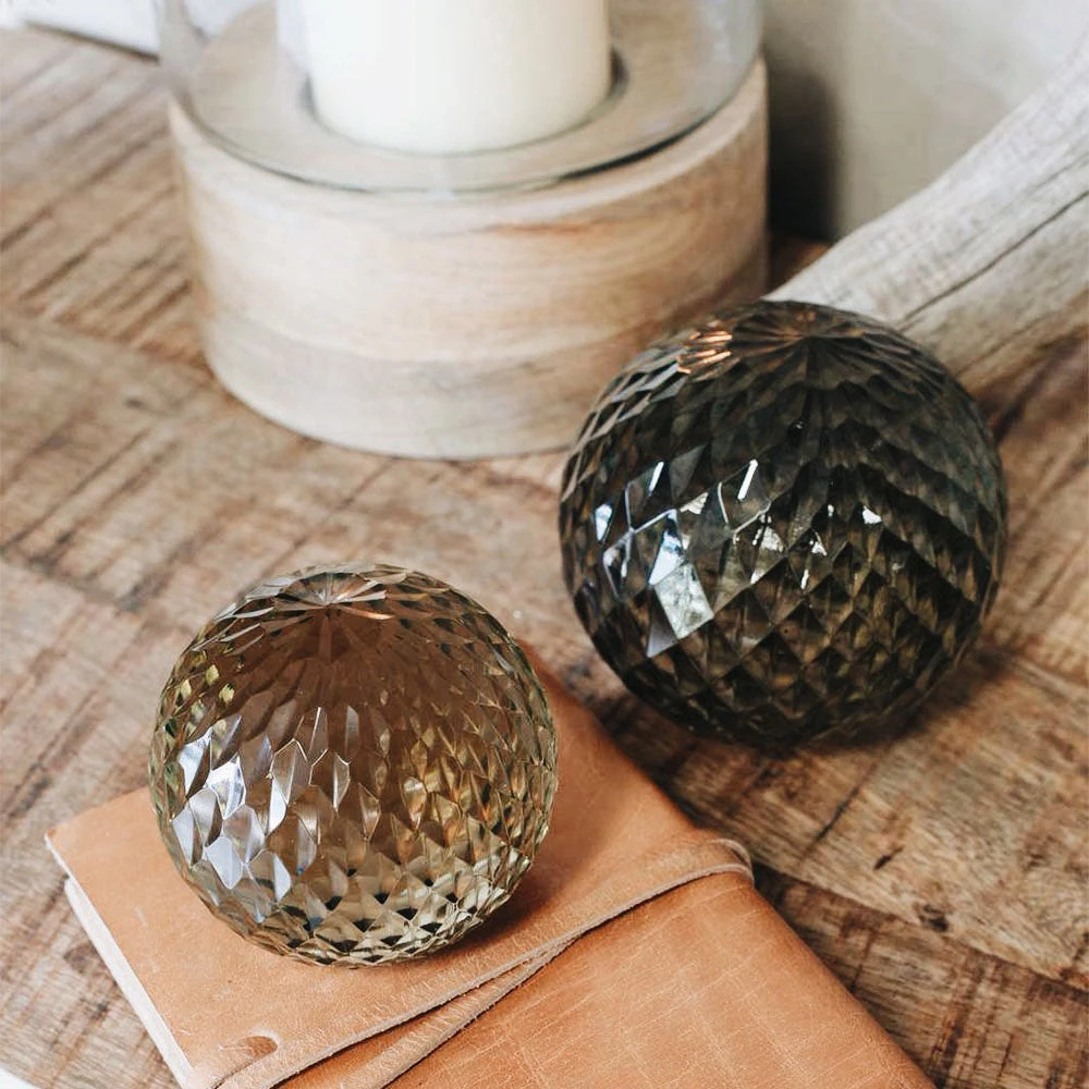 Sphere Glass Paperweight - Large 5 Sphere Glass Paperweight - Large - Image 3